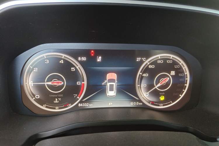 Used Hongqi HS7 2022 3.0T Automatic All-Wheel Drive ZhiLian Flagship Edition Five Seats Instrument Cluster
