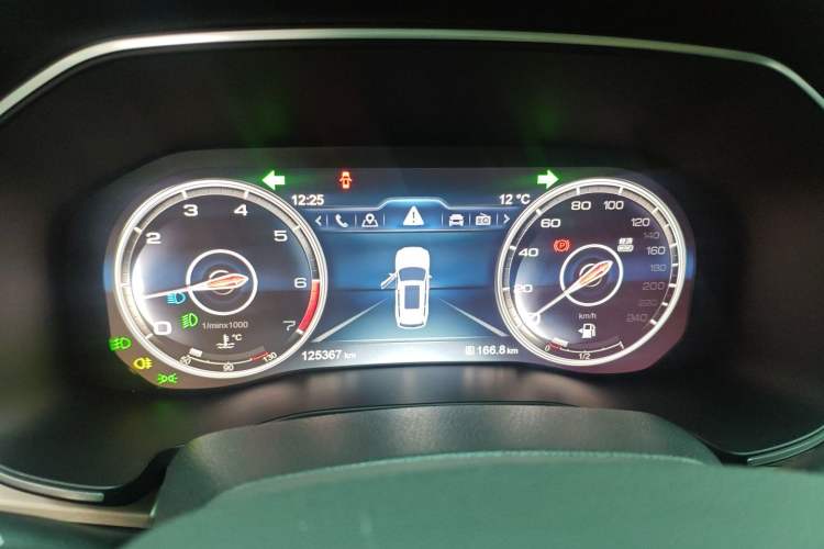 Used Hongqi HS7 2022 3.0T Automatic All-Wheel Drive ZhiLian QiChang Edition 5 Seats Instrument Cluster