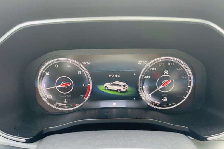 Used Hongqi HS7 2022 3.0T Automatic All-Wheel Drive ZhiLian Flagship Edition Five Seats Instrument Cluster