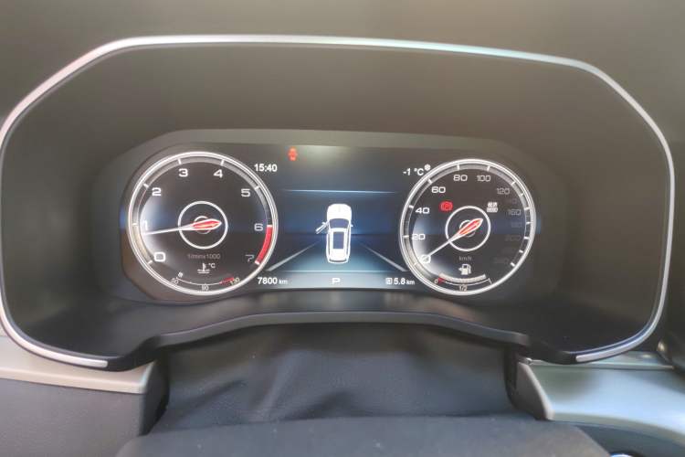 Used Hongqi HS7 2022 3.0T Automatic All-Wheel Drive ZhiLian QiChang Edition 5 Seats Instrument Cluster