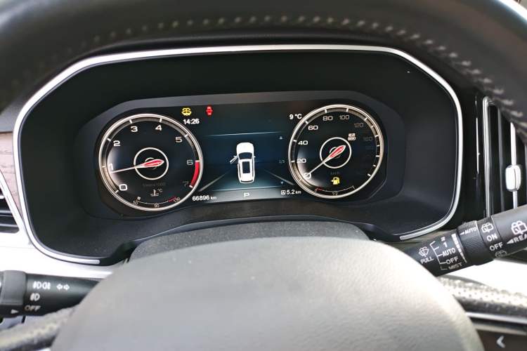 Used Hongqi HS7 2022 3.0T Automatic All-Wheel Drive ZhiLian Flagship Edition Five Seats Instrument Cluster
