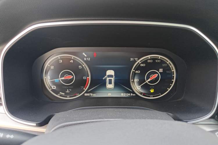 Used Hongqi HS7 2022 3.0T Automatic All-Wheel Drive ZhiLian Flagship Edition Five Seats Instrument Cluster