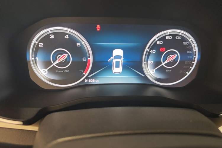 Used Hongqi HS7 2022 3.0T Automatic All-Wheel Drive ZhiLian Flagship Edition Five Seats Instrument Cluster