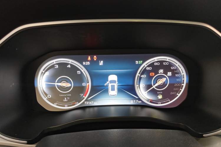Used Hongqi HS7 2022 3.0T Automatic All-Wheel Drive ZhiLian Flagship Edition Five Seats Instrument Cluster