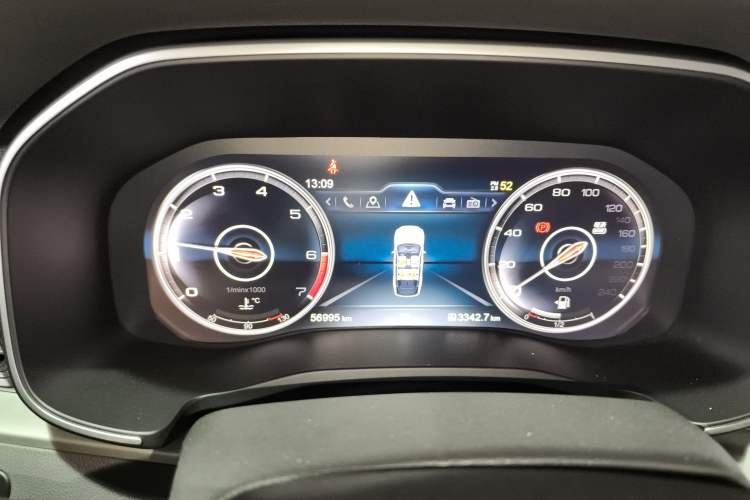 Used Hongqi HS7 2022 3.0T Automatic All-Wheel Drive ZhiLian Flagship Edition Five Seats Instrument Cluster