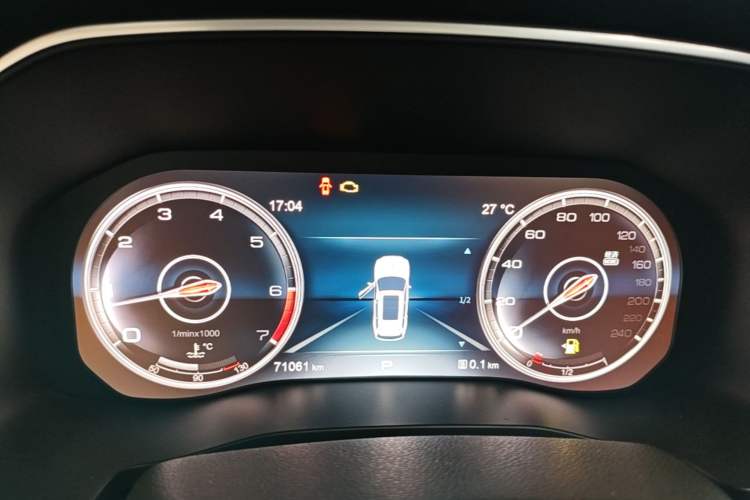 Used Hongqi HS7 2022 3.0T Automatic All-Wheel Drive ZhiLian Flagship Edition Five Seats Instrument Cluster