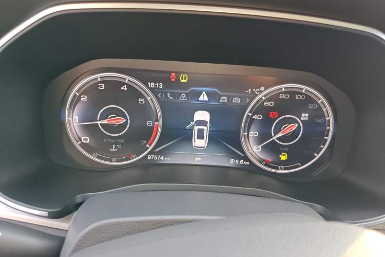 Used Hongqi HS7 2022 3.0T Automatic All-Wheel Drive ZhiLian Flagship Edition Five Seats Instrument Cluster