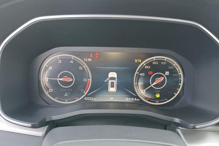 Used Hongqi HS7 2022 3.0T Automatic All-Wheel Drive ZhiLian Flagship Edition Five Seats Instrument Cluster