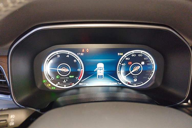 Used Hongqi HS7 2022 2.0T DCT Two-Wheel Drive Smart Connect Flagship Edition Five Seats Instrument Cluster