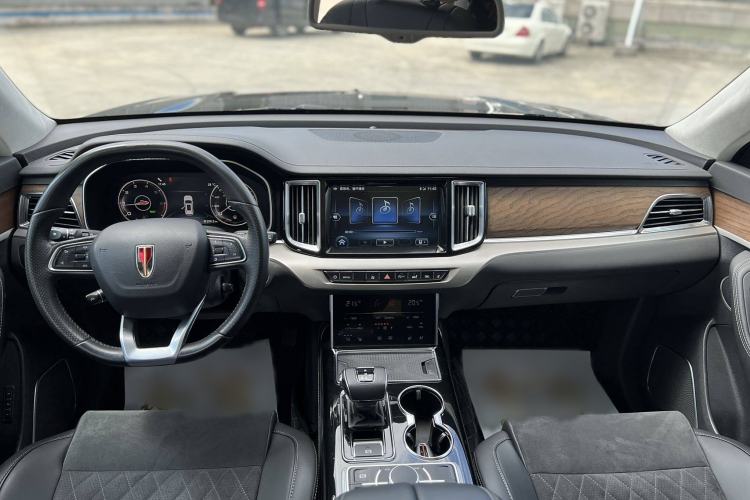 Used Hongqi HS7 2022 2.0T DCT Two-Wheel Drive Smart Connect Flagship Edition Five Seats Interior 1