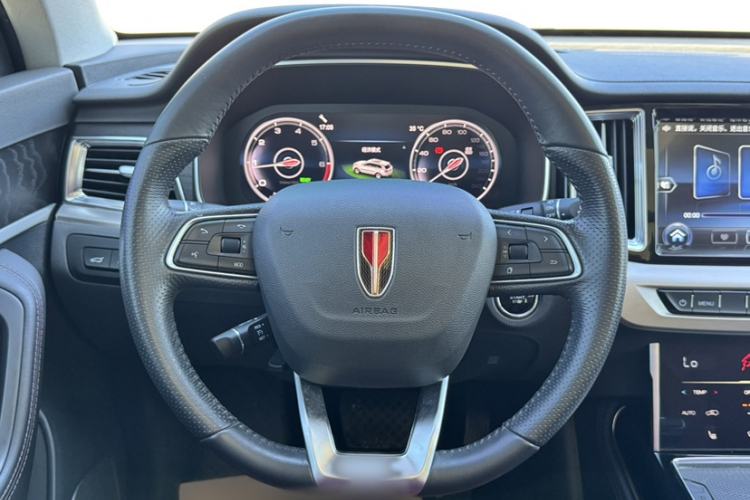 Used Hongqi HS7 2022 2.0T DCT Two-Wheel Drive Smart Connect Flagship Edition Seven Seats Interior 10