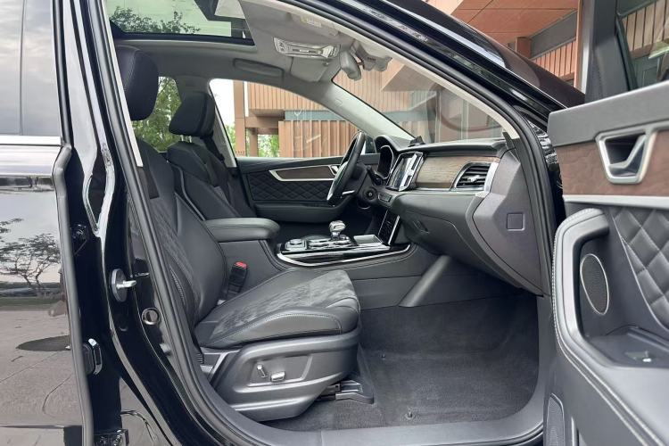 Used Hongqi HS7 2022 3.0T Automatic All-Wheel Drive ZhiLian Flagship Edition Five Seats Interior 12