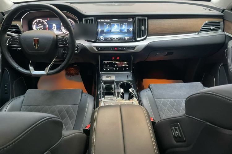 Used Hongqi HS7 2022 3.0T Automatic All-Wheel Drive ZhiLian Flagship Edition Five Seats Interior 3