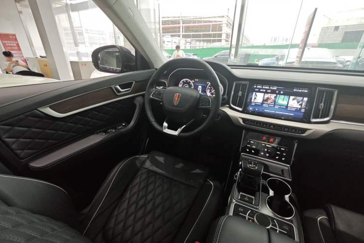 Used Hongqi HS7 2022 3.0T Automatic All-Wheel Drive Smart Connect Flagship Edition 7 Seats Interior 7
