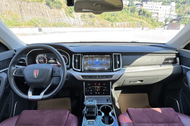 Used Hongqi HS7 2022 2.0T DCT Two-Wheel Drive Smart Connect Flagship Edition Seven Seats Interior 8