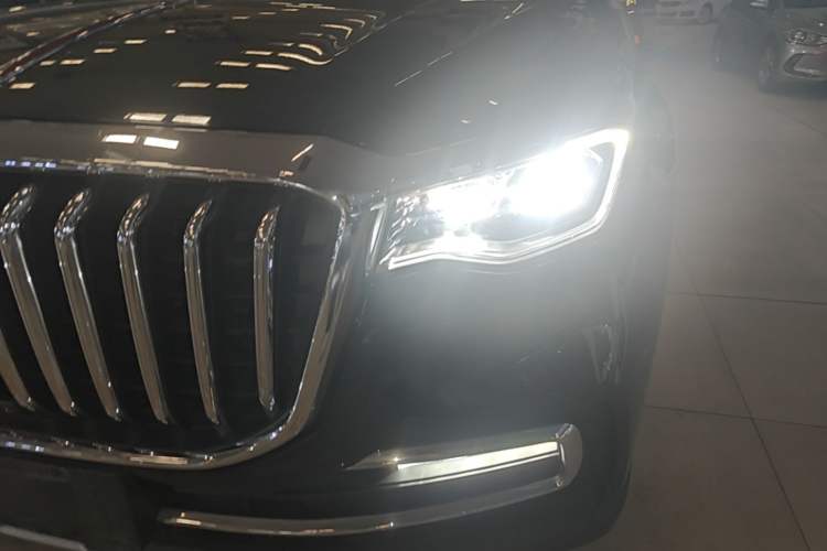 Used Hongqi HS7 2022 2.0T DCT Two-Wheel Drive Smart Connect Flagship Edition Five Seats Left Front Headlight