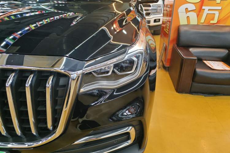 Used Hongqi HS7 2022 2.0T DCT Two-Wheel Drive Smart Connect Flagship Edition Five Seats Left Front Headlight
