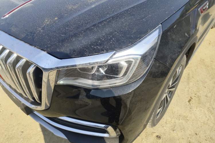Used Hongqi HS7 2022 2.0T DCT Two-Wheel Drive Smart Connect Flagship Edition Five Seats Left Front Headlight