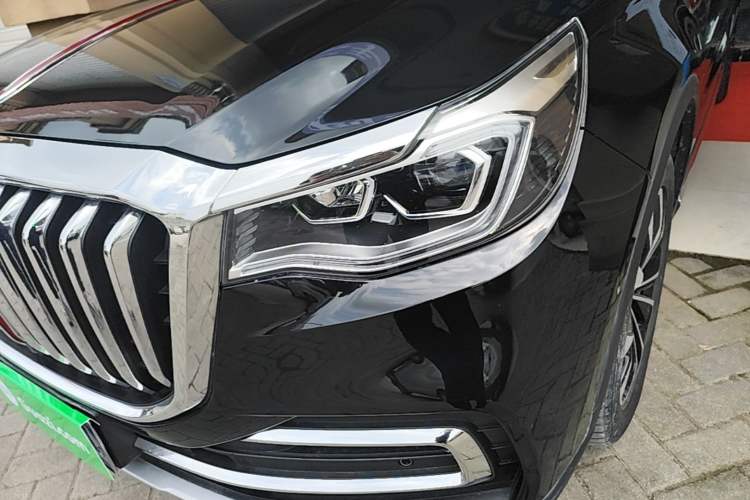 Used Hongqi HS7 2022 2.0T DCT Two-Wheel Drive Smart Connect Flagship Edition Seven Seats Left Front Headlight