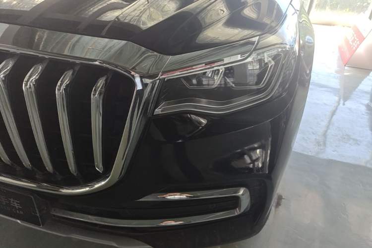 Used Hongqi HS7 2022 3.0T Automatic All-Wheel Drive ZhiLian Flagship Edition Five Seats Left Front Headlight