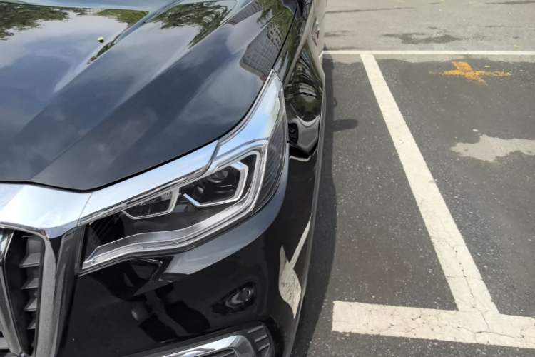Used Hongqi HS7 2022 2.0T DCT Two-Wheel Drive Smart Connect Flagship Edition Five Seats Left Front Headlight