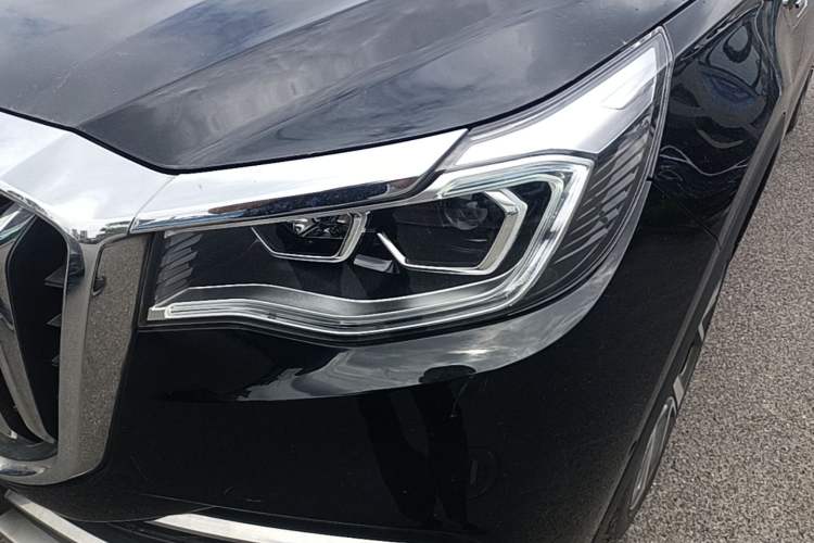Used Hongqi HS7 2022 3.0T Automatic All-Wheel Drive Smart Connect Flagship Edition 7 Seats Left Front Headlight