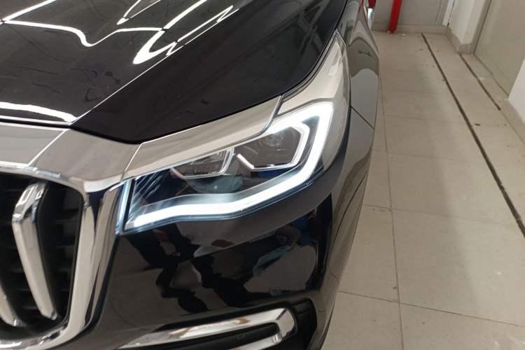 Used Hongqi HS7 2022 2.0T DCT Two-Wheel Drive Smart Connect Flagship Edition 7 Seats Left Front Headlight