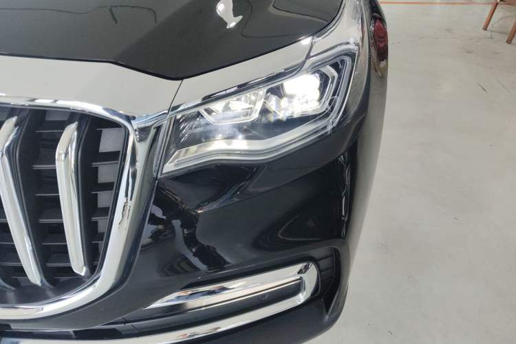 Used Hongqi HS7 2022 3.0T Automatic All-Wheel Drive Smart Connect Flagship Edition 7 Seats Left Front Headlight