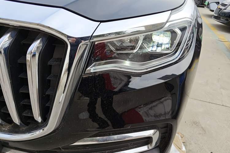Used Hongqi HS7 2022 3.0T Automatic All-Wheel Drive ZhiLian Flagship Edition Five Seats Left Front Headlight