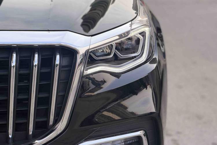 Used Hongqi HS7 2022 3.0T Automatic All-Wheel Drive ZhiLian Flagship Edition Five Seats Left Front Headlight