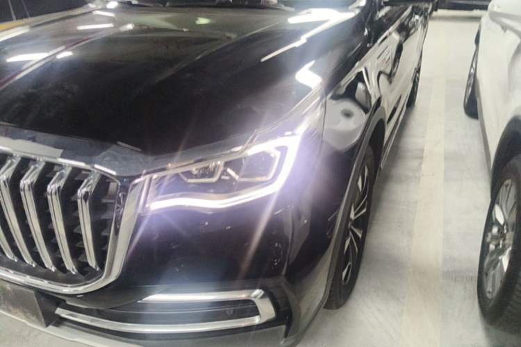 Used Hongqi HS7 2022 2.0T DCT Two-Wheel Drive Smart Connect Flagship Edition Seven Seats Left Front Headlight