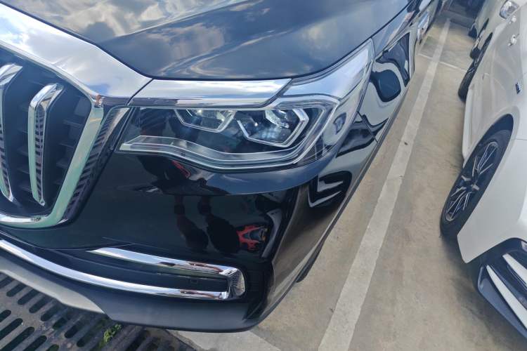 Used Hongqi HS7 2022 2.0T DCT Two-Wheel Drive Smart Connect Flagship Edition Five Seats Left Front Headlight