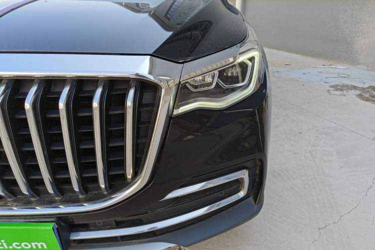 Used Hongqi HS7 2022 3.0T Automatic All-Wheel Drive ZhiLian Flagship Edition Five Seats Left Front Headlight