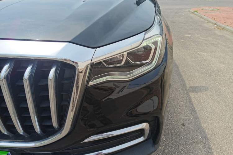Used Hongqi HS7 2022 3.0T Automatic All-Wheel Drive ZhiLian Flagship Edition Five Seats Left Front Headlight