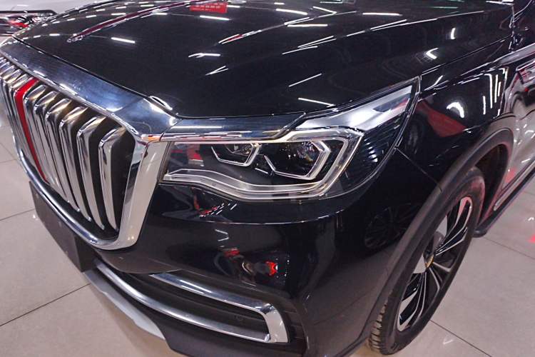 Used Hongqi HS7 2022 2.0T DCT Two-Wheel Drive Smart Connect Flagship Edition Five Seats Left Front Headlight