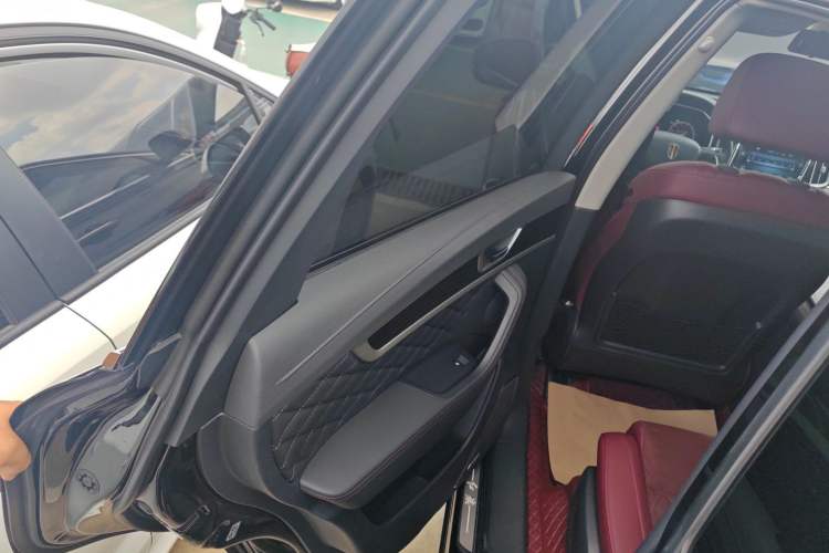 Used Hongqi HS7 2022 2.0T DCT Two-Wheel Drive Smart Connect Flagship Edition Five Seats Left Rear Door Interior