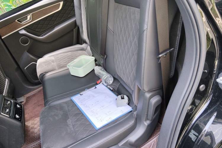 Used Hongqi HS7 2022 2.0T DCT Two-Wheel Drive Smart Connect Flagship Edition 7 Seats Left Rear Seat