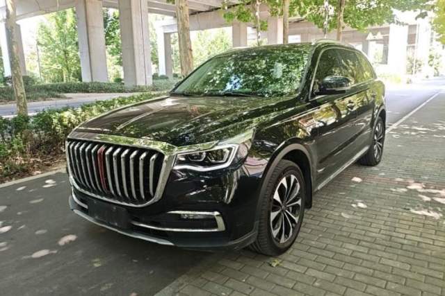 Używany Hongqi HS7 2022 2.0T DCT Two-Wheel Drive Smart Connect Flagship Edition Five Seats
