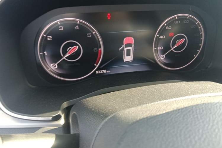 Used Hongqi HS7 2022 3.0T Automatic All-Wheel Drive ZhiLian Flagship Edition Five Seats Odometer Close Up