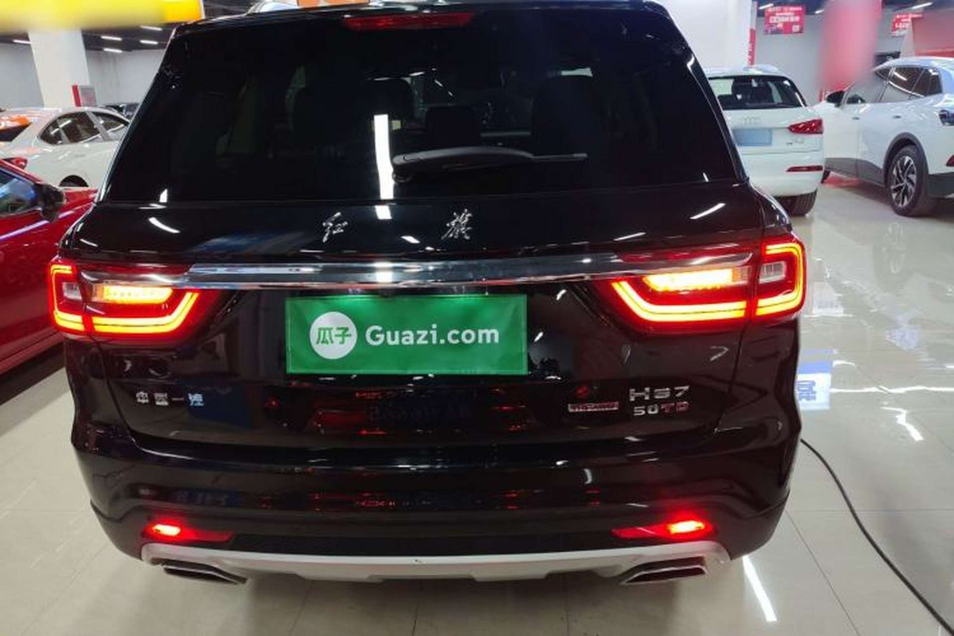 Used Hongqi HS7 2022 3.0T Automatic All-Wheel Drive ZhiLian Flagship Edition Five Seats Rear