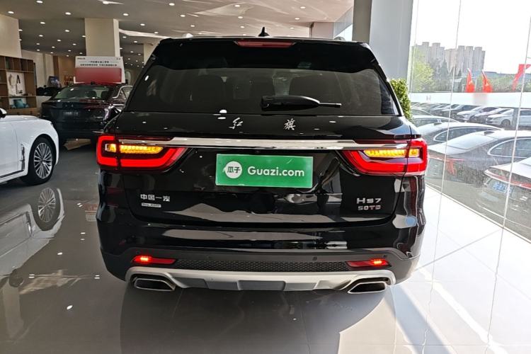 Used Hongqi HS7 2022 3.0T Automatic All-Wheel Drive ZhiLian Flagship Edition Five Seats Rear