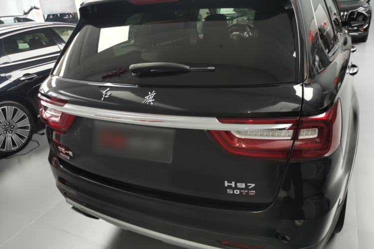 Used Hongqi HS7 2022 3.0T Automatic All-Wheel Drive ZhiLian Flagship Edition Five Seats Rear