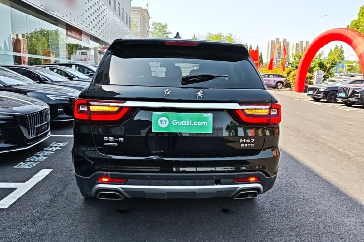 Used Hongqi HS7 2022 3.0T Automatic All-Wheel Drive ZhiLian Flagship Edition Five Seats Rear