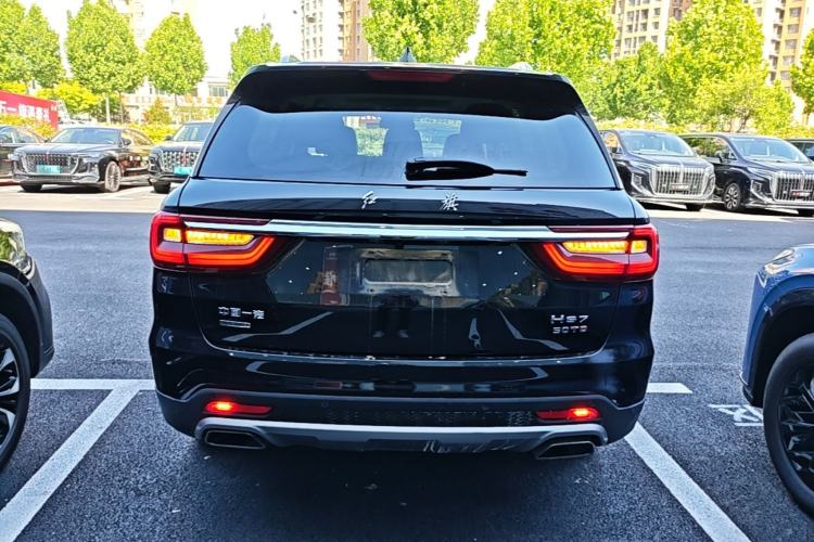 Used Hongqi HS7 2022 3.0T Automatic All-Wheel Drive ZhiLian Flagship Edition Five Seats Rear