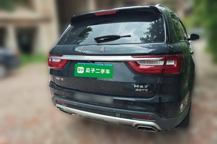 Used Hongqi HS7 2022 2.0T DCT Two-Wheel Drive Smart Connect Flagship Edition 7 Seats Rear