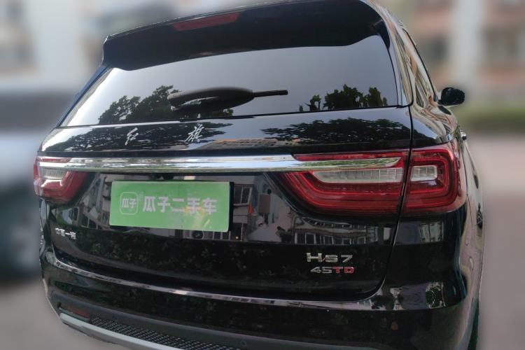 Used Hongqi HS7 2022 2.0T DCT Two-Wheel Drive Smart Connect Flagship Edition Seven Seats Rear
