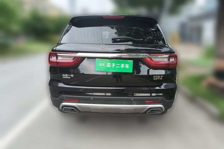 Used Hongqi HS7 2022 3.0T Automatic All-Wheel Drive ZhiLian Flagship Edition Five Seats Rear