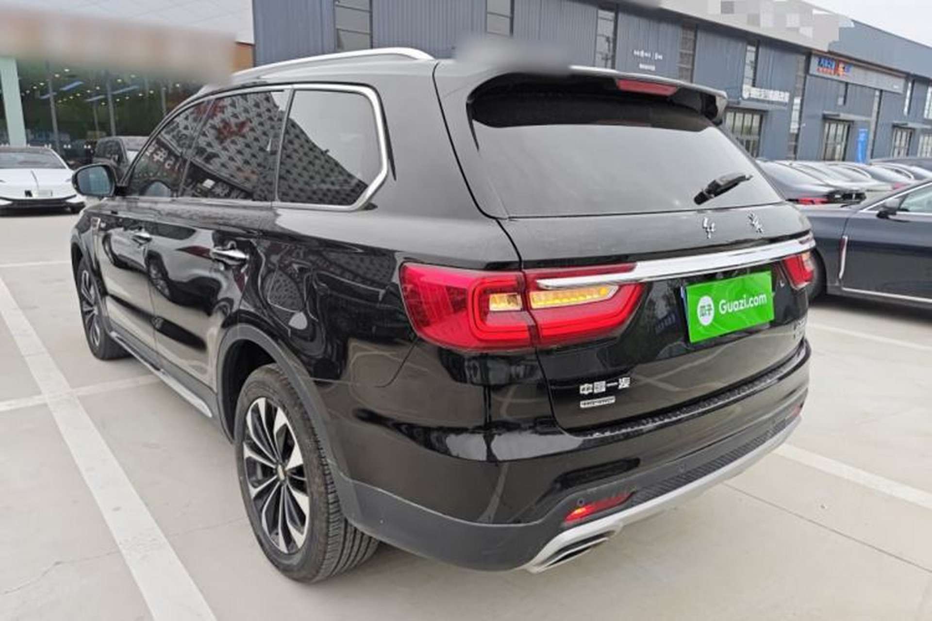 Used Hongqi HS7 2022 3.0T Automatic All-Wheel Drive ZhiLian Flagship Edition Five Seats Rear Left 45 Deg