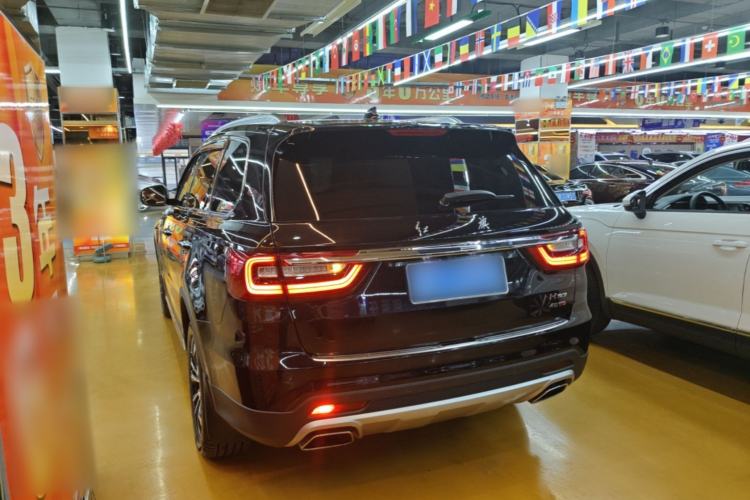 Used Hongqi HS7 2022 2.0T DCT Two-Wheel Drive Smart Connect Flagship Edition Five Seats Rear Left 45 Deg