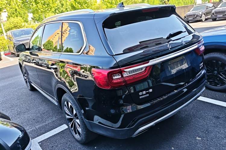 Used Hongqi HS7 2022 3.0T Automatic All-Wheel Drive ZhiLian Flagship Edition Five Seats Rear Left 45 Deg